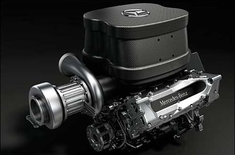 Двигатель Mercedes образца 2014-го года