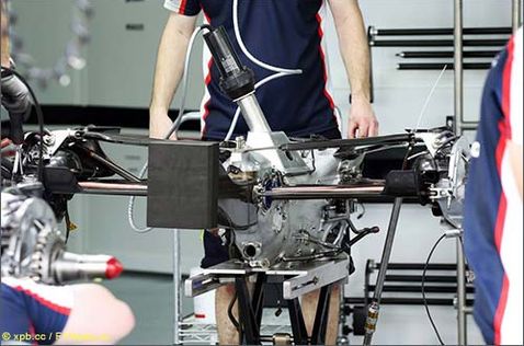 Коробка передач Williams FW35 2013 года