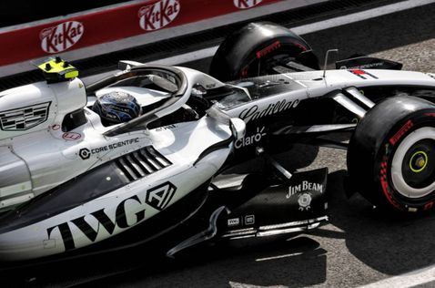 Машина Cadillac F1 на Хунгароринге, фото XPB