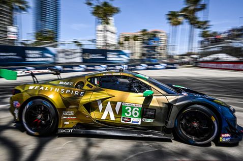 Corvette Z06 GT3.R Роберта Уиккенса, фото пресс-службы серии IMSA